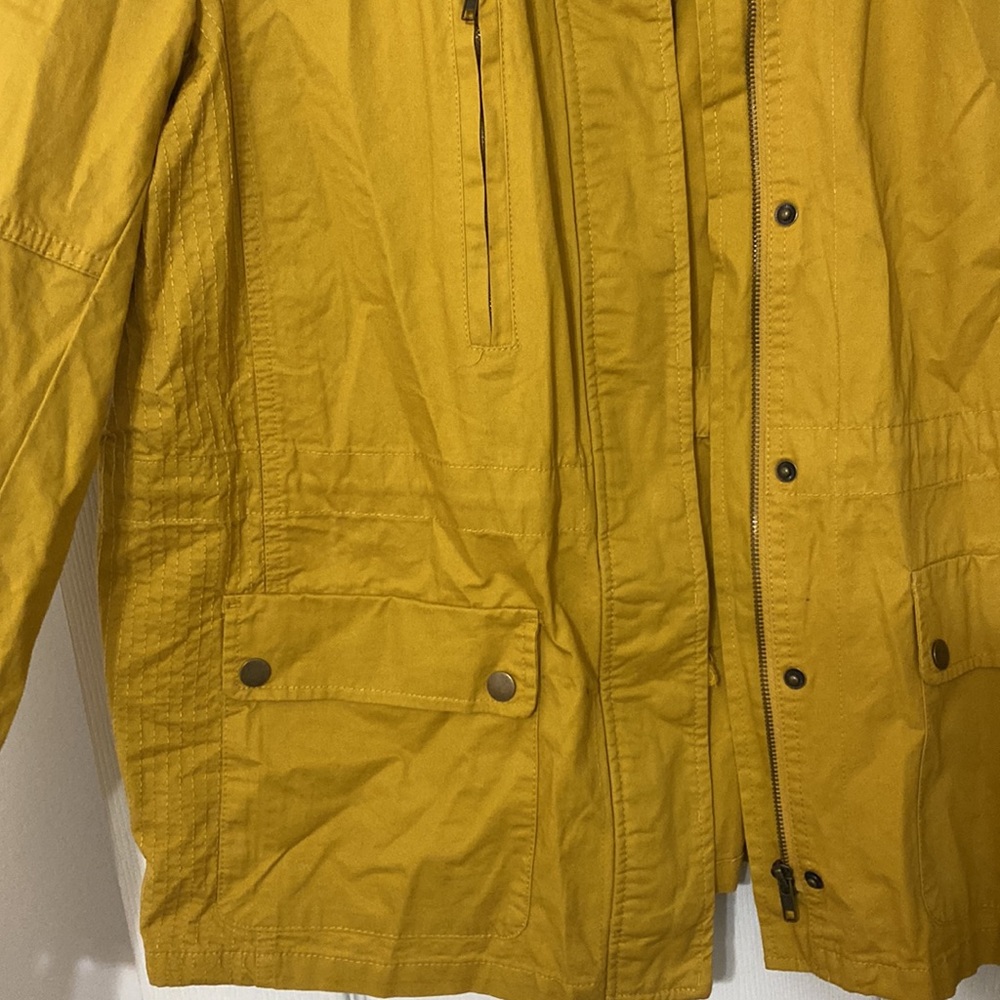 Mustard yellow utility jacket - Picture 2 of 3